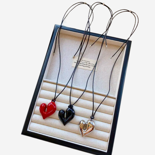 Melted Heart Pendant – Wear Your Emotions in Style!