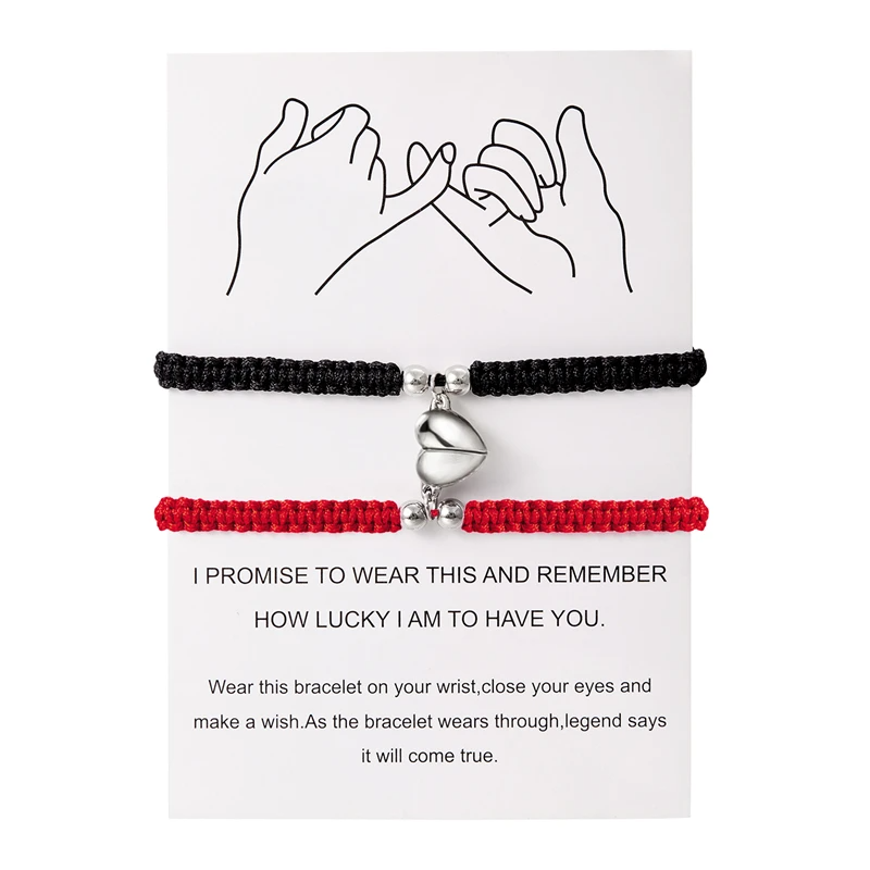 Bound By Heart – Magnetic Friendship Bracelets for Besties, Couples & Soulmates