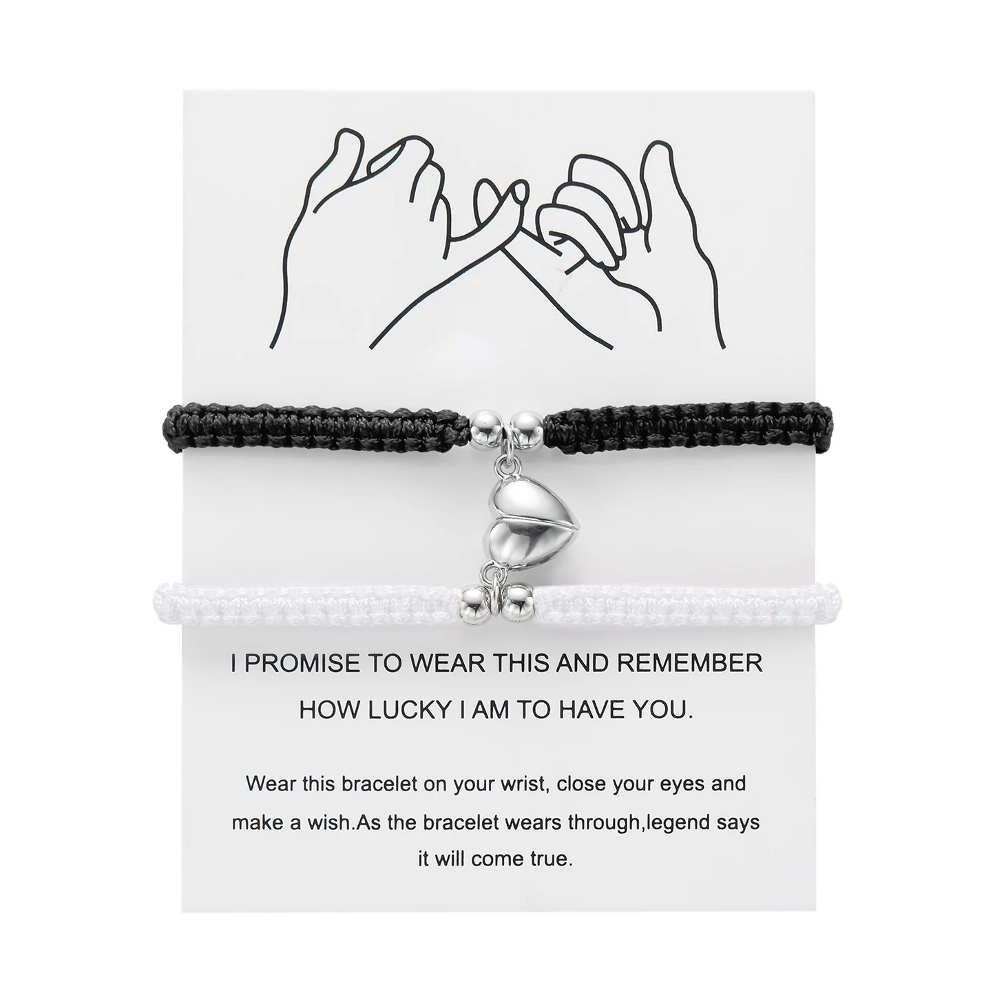 Bound By Heart – Magnetic Friendship Bracelets for Besties, Couples & Soulmates